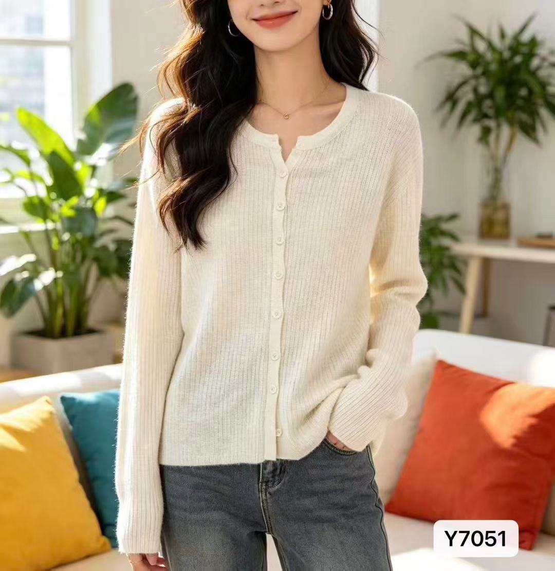 작은 대중 디자인 구덩이 기사 마이크로 ~을 통해 니트 긴 소매 오픈 가디건 자외선 차단 의류