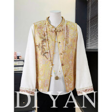 批发新中式<b class='q'>妈妈</b>装春装开衫马甲<b class='q'>外套</b><b class='q'>中老年</b>女装春秋季时尚短款坎肩上衣