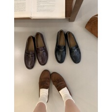 批发琥珀流光风~反绒皮流苏豹纹乐福鞋<b class='q'>英伦</b>小皮鞋女软底一脚蹬单鞋女