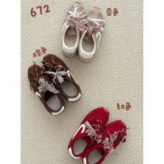 批发豆豆女鞋子复古德训鞋阿甘鞋2026春季新款内增高<b class='q'>休闲</b>鞋女F1P1DAM6