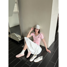 批发牛皮版！3cm增高芭蕾风德训鞋女2026新款缎面透气休闲运动阿甘鞋