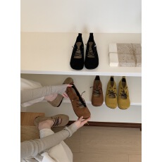 芭蕾风~法式交叉绑带玛丽珍鞋女2026夏季新款圆头防滑舒适单鞋子