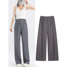 批发孕妇春夏薄款外穿2026新款抽绳直筒<b class='q'>长裤</b>孕早中晚期休闲<b class='q'>打底</b>裤夏