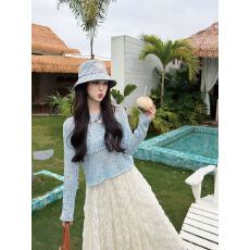 批发雾霾夏季新款百搭度假风<b class='q'>镂空</b><b class='q'>罩衫</b><b class='q'>针织</b>长袖