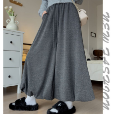 批发糯米<b class='q'>花苞</b>裤垂坠感软糯宽松大码胖MM休闲废土风半身<b class='q'>裙</b><b class='q'>花苞</b><b class='q'>裙</b>裤