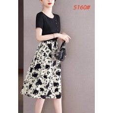 批发醋酸<b class='q'>连衣裙</b>女夏季2026年新款<b class='q'>高端</b>气质优雅显瘦拼接A字中长裙