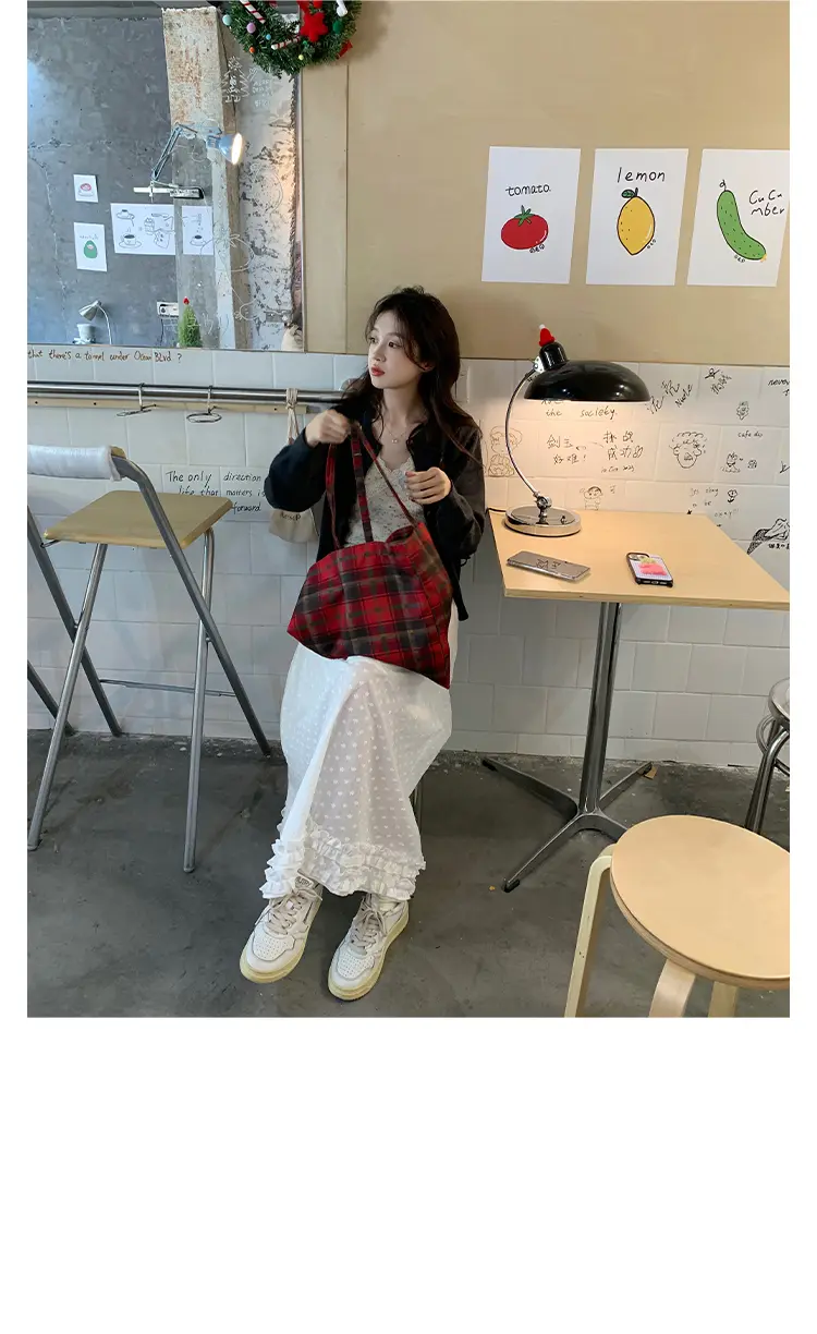 하트 자수 니트 가디건 상세 이미지 12