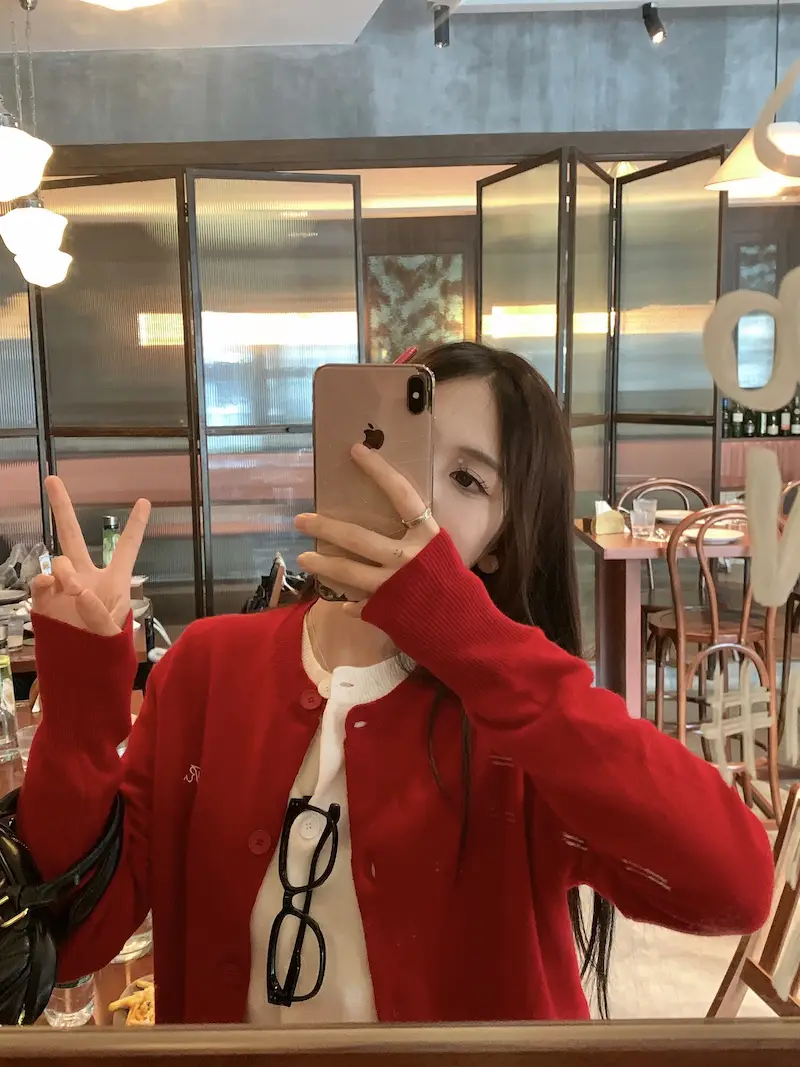 루즈핏 슬림 효과 니트 카디건 상세 이미지 8
