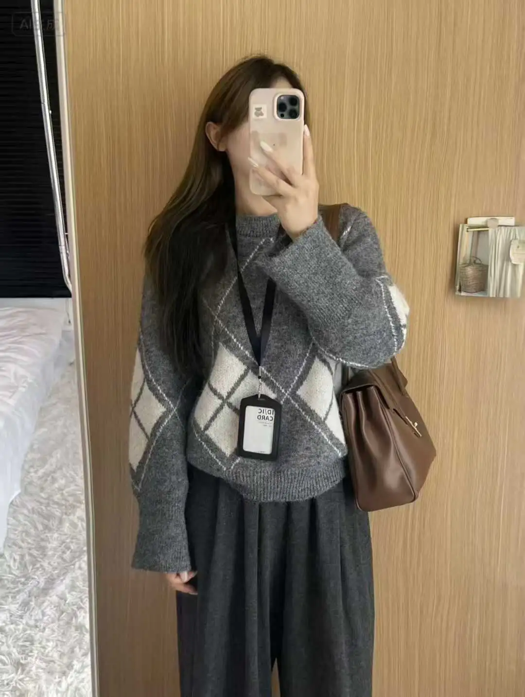 한국인기 레트로 꽈배기 가디건 상세 이미지 5