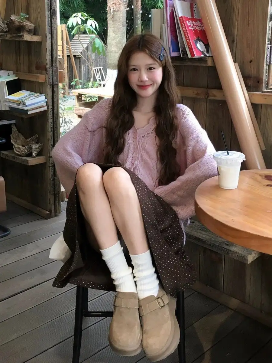 러블리 레이스 니트 가디건 상세 이미지 3