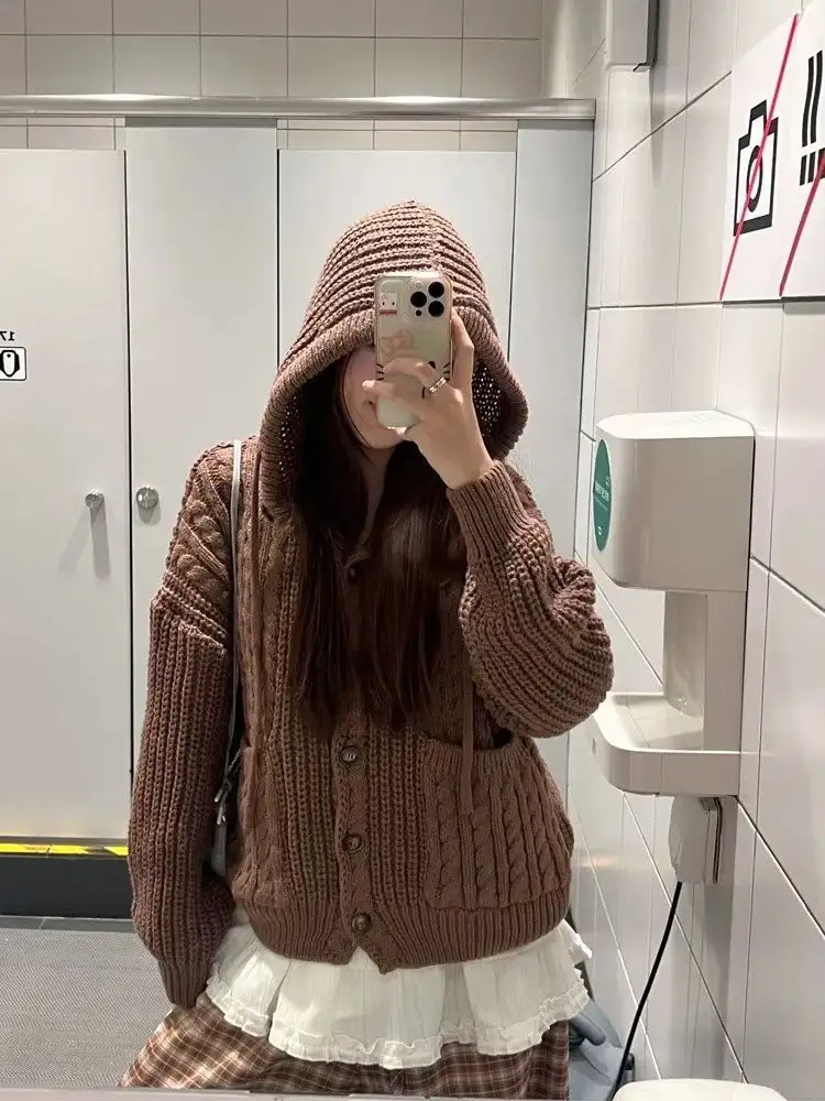 아메리칸 레트로 가디건 상세 이미지 4