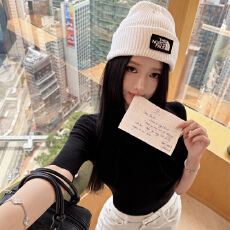 批发JAYKY YANG内搭好手chao细腻软糯羊毛针织衫修身圆领<b class='q'>中袖</b><b class='q'>上衣</b>
