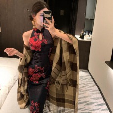 批发实拍新中式旗袍金丝绒性感无袖修身百搭收腰开叉连衣裙子女