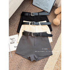 批发实拍 春季韩版<b class='q'>西装</b>短裤女新款高腰辣妹显瘦阔腿a字百搭休闲短裙