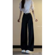 批发法式白色衬衫女2026新款春秋小个子宽松长袖衬衣内搭职业通勤套装