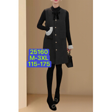 批发柒院冬季法式小香风高级感显瘦背心<b class='q'>连衣裙</b>