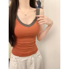 批发吊带背心女内搭秋冬2025新款加绒加厚修身百搭外穿无袖上衣ins潮