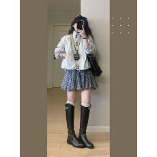 批发韩系复古外套<b class='q'>女</b>生上衣小个子宽松短款花苞棒球服<b class='q'>夹克</b>流行款长袖衫