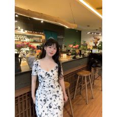 批发2026超好看百搭新款气质长裙收腰显瘦温柔风碎花裙<b class='q'>正品</b>超好看女装