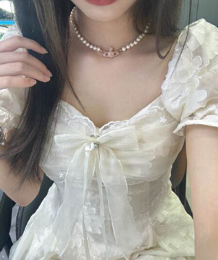여름 신제품 도망자 공주 드레스 슈퍼 잘 생긴 흐름 지불 프랑스식 드레스 섹션 짧은 스커트 허리 수축 퍼프 치마