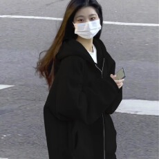批发小红书特价防棉华棉复合牛奶丝300克/银狐绒400克拉链连帽卫衣