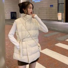批发羽绒马甲女春秋冬季2025新款外穿爆款背心洋气马夹小个子棉服棉衣
