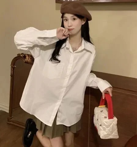 태국 교복 Na Connaught 태국 사람 스타일 jk 셔츠 유니폼 운동회 고등학생 졸업반 서비스