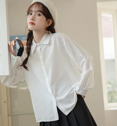 자수 경기 넥타이 태국 교복 Na Connaught 태국 사람 스타일 jk 셔츠 유니폼 운동회 고등학생 졸업반 서비스