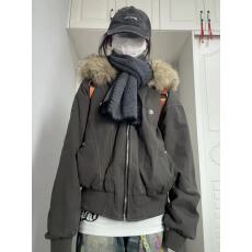 批发棉服座山雕羽绒棉服女2025冬季新款美式复古加厚派克服小个子棉袄