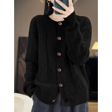 批发大码女装秋装针织羊毛开衫<b class='q'>加肥</b>200斤宽松显瘦v领上衣洋气披肩外套