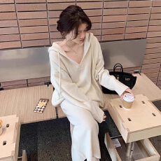 批发<b class='q'>欧洲站</b>秋季女装2025新款轻奢高级感女人味时尚<b class='q'>套装</b>针织裙子两件套