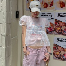 批发2026设计感透视叠穿<b class='q'>波点</b><b class='q'>衬衫</b>女夏季新款小众个性宽松荷叶边上衣