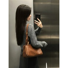 批发韩系灰色短款毛衣<b class='q'>针织</b><b class='q'>开衫</b>外套女秋冬季蝴蝶结高级感显瘦长袖上衣