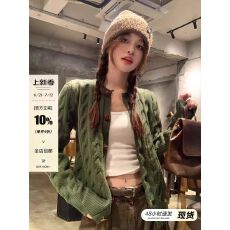 批发针织<b class='q'>开衫</b>毛衣外套女秋季新款毛衫外搭高级感韩系小上衣
