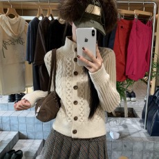 批发针织开衫女秋冬穿搭2026新款长袖上衣保暖小众气质<b class='q'>毛衣外套</b>
