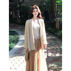 批发秋冬重要场合法式<b class='q'>高端</b>精致轻奢高级感巨好看小个子蕾丝<b class='q'>连衣裙</b>套装