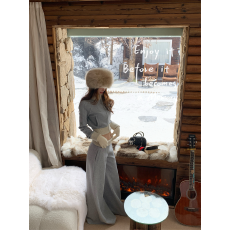 批发地球店早春撞色短款<b class='q'>修身</b>立领卫衣<b class='q'>运动服</b>休闲套装女宽松搭配一整套