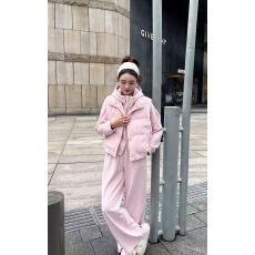 批发时尚运动套装女2025秋冬减龄韩版休闲<b class='q'>潮牌</b>加绒加厚<b class='q'>卫衣</b>马甲三件套