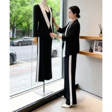 批发黑色西装<b class='q'>套装</b>女2025春秋新款正式场合<b class='q'>职业</b>正装气质高级感休闲西服