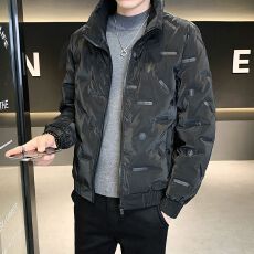 批发实拍2025冬季<b class='q'>羽绒服</b><b class='q'>男</b>立领韩版百搭防寒新国标轻薄羽绒外套