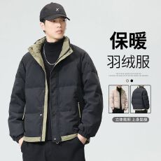批发美式复古<b class='q'>羽绒服</b><b class='q'>男</b>冬季新款<b class='q'>男</b>士保暖90绒<b class='q'>羽绒服</b>休闲百搭帅气外套