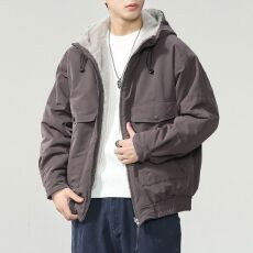 批发冬季双面穿座山雕棉服男<b class='q'>潮</b>牌宽松百搭加绒加厚大码衣服外套