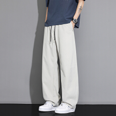 批发实拍2026春夏季<b class='q'>新款</b>弯刀休闲<b class='q'>裤</b>男直筒长<b class='q'>裤</b>宽松运动<b class='q'>裤</b>卫<b class='q'>裤</b>男