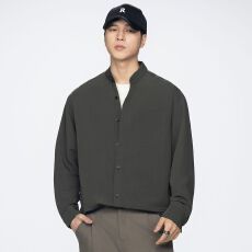 批发实拍2026新款日系复古老钱风<b class='q'>长袖</b><b class='q'>衬衫</b><b class='q'>男</b>士立领宽松开衫<b class='q'>衬衣</b>