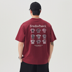 批发实拍2026夏季新款短袖t恤<b class='q'>男</b>宽松大码潮牌印花百搭圆领半袖<b class='q'>体恤</b>