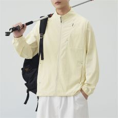 批发实拍2026<b class='q'>夏季</b>新款立领防晒衣服UPF50+户外运动旅游露营皮肤衣