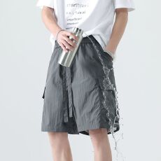 批发实拍夏季<b class='q'>新款</b>山系防水休闲短裤男简约百搭速干<b class='q'>运动</b>风五分裤
