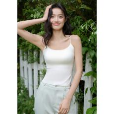 批发冰丝吊带背心女内搭2026新款带胸垫文胸一体打底外穿长款美背内衣