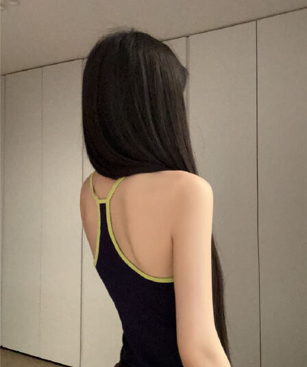 배색 여름 핫걸 단어 조끼 피트니스 휴가 수 있습니다. 달콤한 수 있습니다. 매운맛 원피스 고정 컵 아름다움 뒤로 슬립