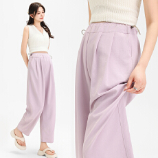 批发实拍孕妇裤子春夏季薄款外穿2026新款孕期不勒肚子阔腿裤春装夏装